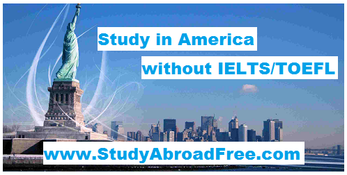Study in America without IELETS